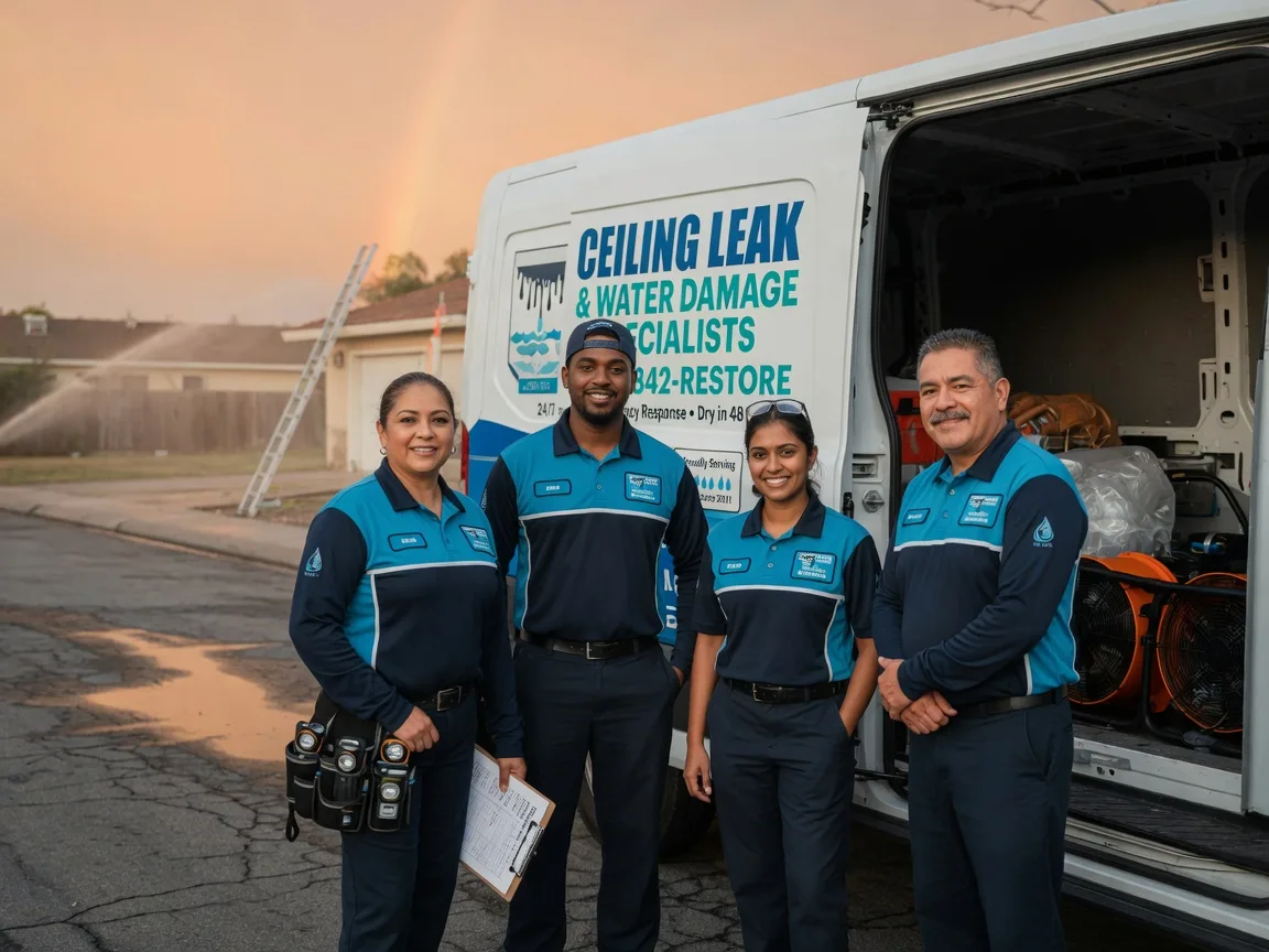 Ceiling Leak Cleanup company in Harrington, WA
