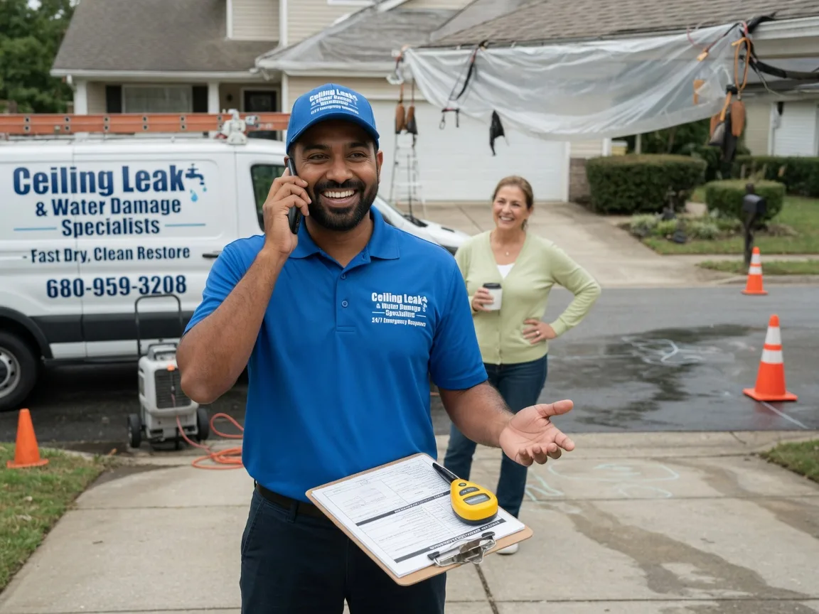 Ceiling Leak Cleanup Harrington, WA FAQs